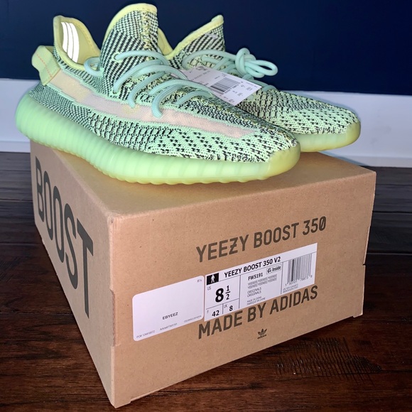 Adidas Yeezy 350 Yeezreel Non-Reflective Size 8.5M - Picture 5 of 5